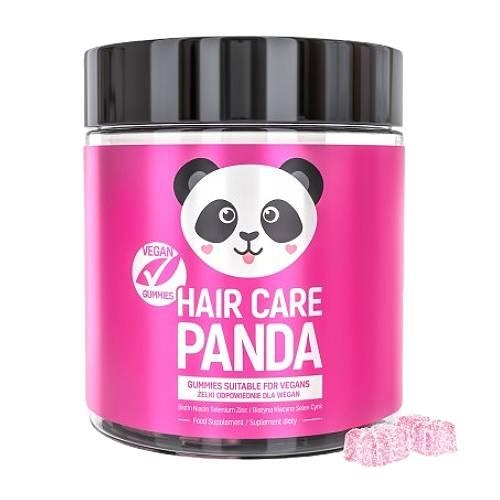 Noble Health Hair Care Panda Żelki wegańskie, 300 g - suplement diety z biotyną