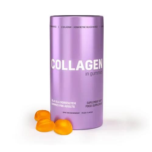 Zdjęcie produktu - NOBLE HEALTH Collagen Gummies Kolagen w żelkach Brzoskwinia, 300 g