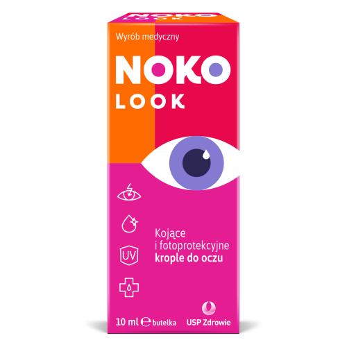 Zdjęcie produktu - NOKO LOOK Krople do oczu, 10 ml