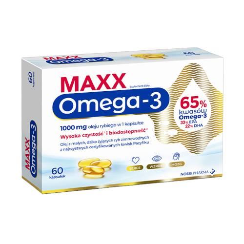 Zdjęcie produktu - Maxx Omega-3, 60 kaps.