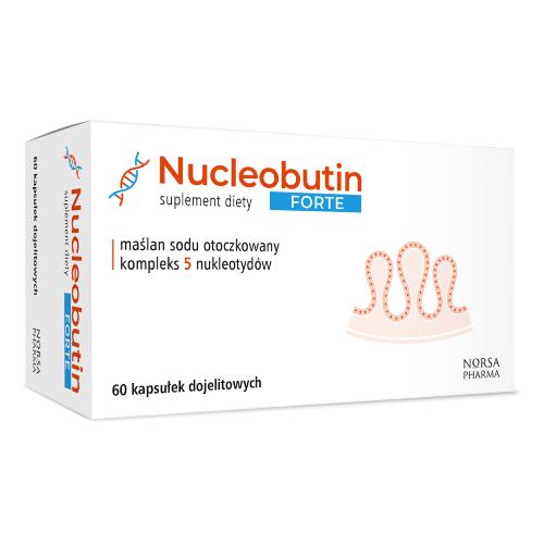 Zdjęcie produktu - NORSA PHARMA Nucleobutin Forte, 60 kaps.