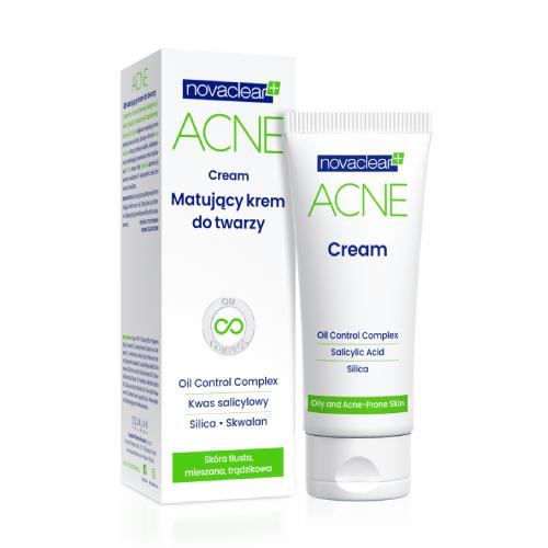 Zdjęcie produktu - NOVACLEAR ACNE Cream Matujący krem do twarzy, 40ml