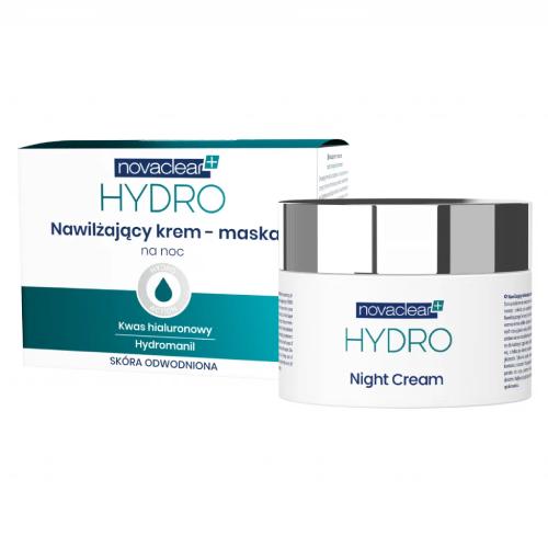Zdjęcie produktu - NOVACLEAR HYDRO Nawilżający krem-maska na noc, 50ml