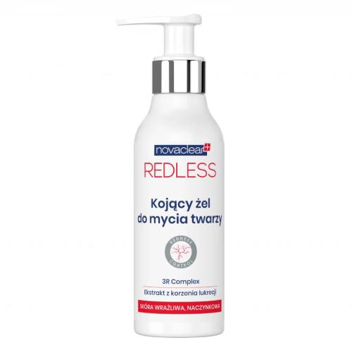 Zdjęcie produktu - NOVACLEAR REDLESS Kojący żel do mycia twarzy, 150ml