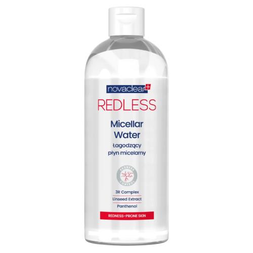 Zdjęcie produktu - NOVACLEAR REDLESS Łagodzący płyn micelarny, 400ml