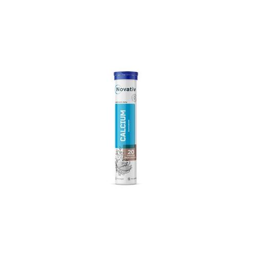Zdjęcie produktu - Novativ Calcium, 20tabl. musujących