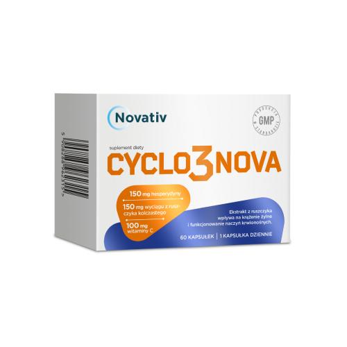 Zdjęcie produktu - Novativ Cyclo3nova, 60kaps.