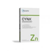 Zdjęcie produktu - Novativ Cynk organiczny, 60kaps.