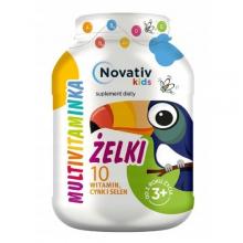 Zdjęcie produktu - Novativ Kids Żelki Multivitaminka, 150g