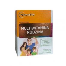 Zdjęcie produktu - Novativ Multiwitamina Rodzina, 60 tabletek