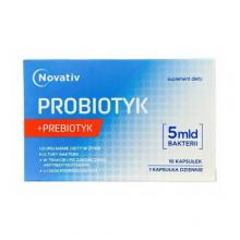 Zdjęcie produktu - Novativ Probiotyk 5 mld bakterii, 10kaps.