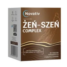 Zdjęcie produktu - Novativ Żeń-Szeń Complex, 60 tabletek