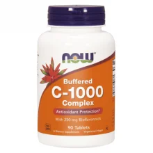 Zdjęcie produktu - NOW Buffered C-1000 Complex, 90 tabletek