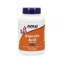 Zdjęcie produktu - NOW Caprylic Acid- 100 kaps.