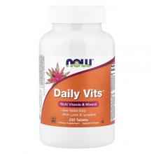 Zdjęcie produktu - Now Daily Vits, 250 tabl.