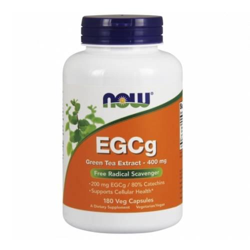 Zdjęcie produktu - NOW EGCg Green Tea Extract 400mg, 180 kapsułek