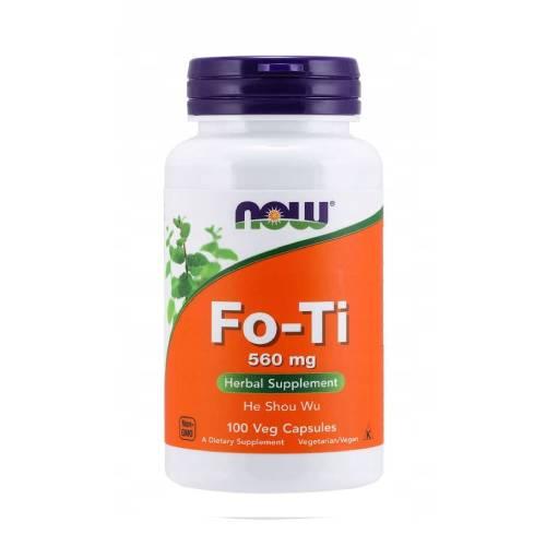 Zdjęcie produktu - NOW Fo-Ti 560 mg, 100 kapsułek