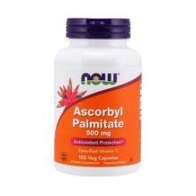 Zdjęcie produktu - NOW FOODS Ascorbyl Palmitate 500 mg, 100 kaps.
