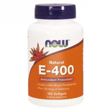 Zdjęcie produktu - NOW FOODS Witamina E 400 j.m., 100 kaps.