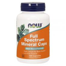 Zdjęcie produktu - NOW Full Spectrum - Minerały kaps.- 120 kapsułek