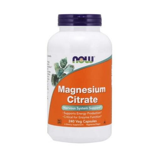 Zdjęcie produktu - NOW Magnesium Citrate 133mg, 240kaps.