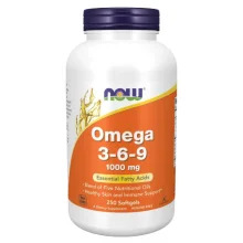 Zdjęcie produktu - NOW Omega 3-6-9 1000 mg- 250 kaps.