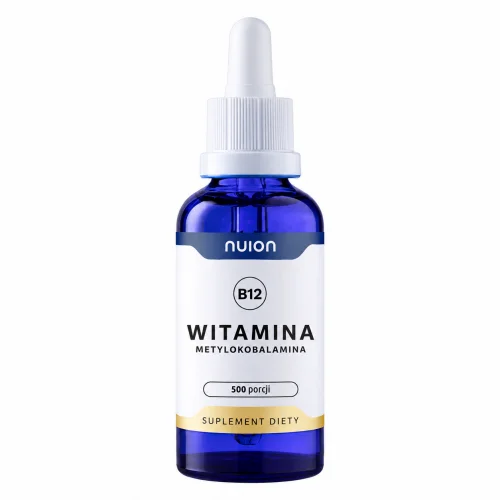 Zdjęcie produktu - Puromedica Nuion Witamina B12 metylokobalamina, 50 ml