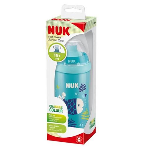 NUK First Choice Junior Cup Kubek 18m+ niebieski, 300ml 	
