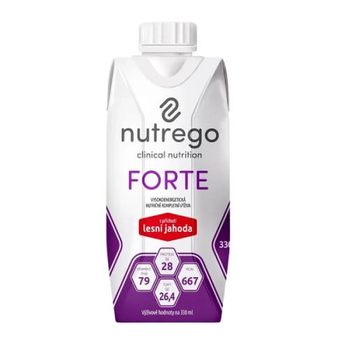 Zdjęcie produktu - Nutrego Forte poziomka, 330ml