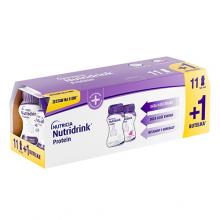 Zdjęcie produktu - Nutridrink Protein zestaw, 12szt. (8szt. - owoce leśne + 4szt. neutralne) USZKODZONE ZBIORCZE OPAKOWANIE