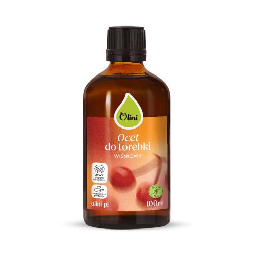 Zdjęcie produktu - Olini Ocet wiśniowy, 100 ml