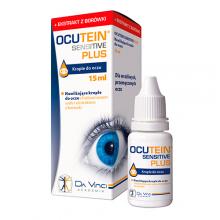 Zdjęcie produktu - OCUTEIN SENSITIVE PLUS Nawilżające krople do oczu, 15ml