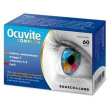 Zdjęcie produktu - Ocuvite Complete, 60 kaps. - suplement diety z luteiną i zeaksantyną