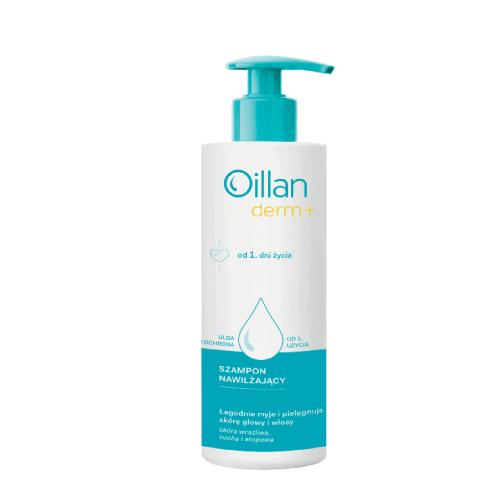 Zdjęcie produktu - OILLAN Derm+ Szampon nawilżający, 180ml