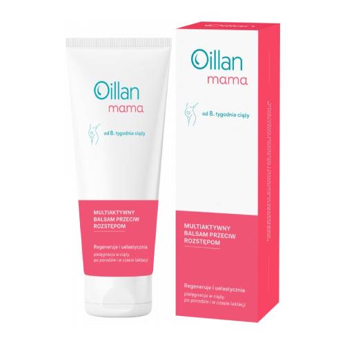 OILLAN MAMA Multiaktywny Balsam przeciw rozstępom od 8. tygodnia ciąży, 200ml
