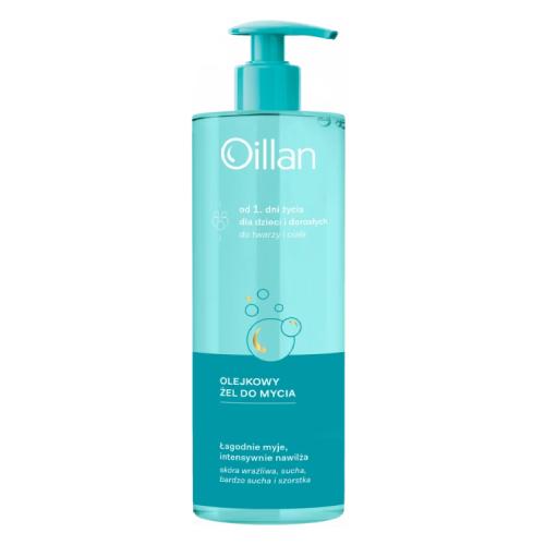 Zdjęcie produktu - OILLAN Olejkowy żel do mycia, 400ml