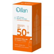 Zdjęcie produktu - OILLAN SUN Ochronny roll-on przeciwsłoneczny do twarzy i ciała z filtrem SPF50 do sk&oacute;ry wrażliwej, 50ml