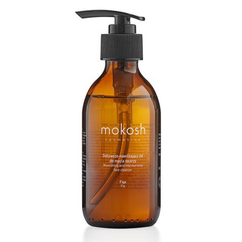 Miniaturka artykułu - MOKOSH Odżywczo-nawilżający żel do mycia twarzy FIGA, 100 ml