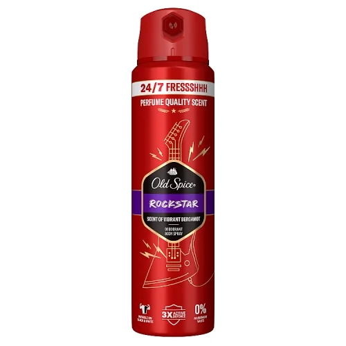 Zdjęcie produktu - Old Spice Rockstar Dezodorant w sprayu dla mężczyzn, 150 ml