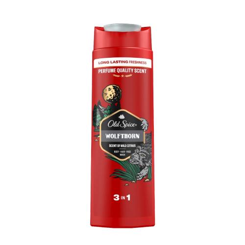 Zdjęcie produktu - Old Spice Wolfthorn Żel pod prysznic i szampon dla mężczyzn, 400ml