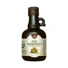 Zdjęcie produktu - Olej krokoszowy tłoczony na zimno - 250 ml 