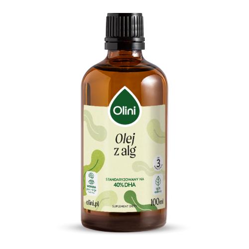 Zdjęcie produktu - Olini Olej z alg, 100 ml 