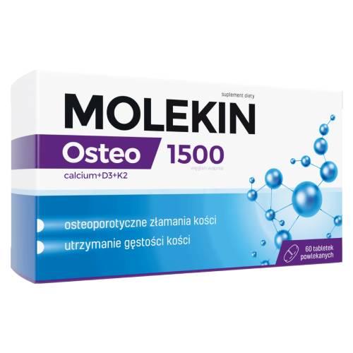 Miniaturka artykułu - Molekin Osteo 0,25 mg - 60 tabletek 