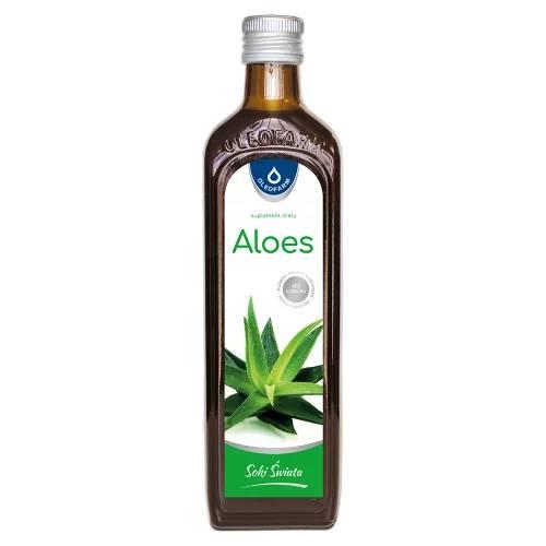 Zdjęcie produktu - Oleofarm Aloes płyn, 490 ml