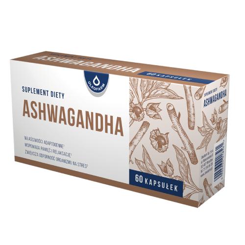 Zdjęcie produktu - Ashwagandha (Oleofarm), 60 kapsułek