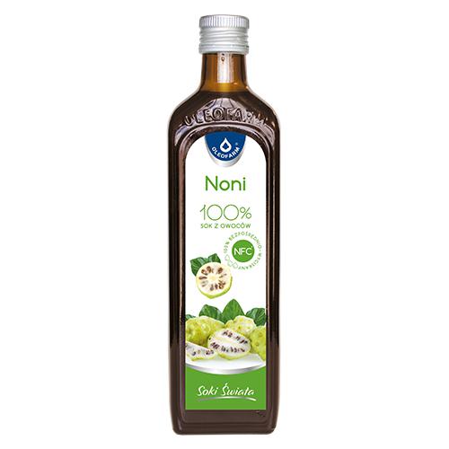Zdjęcie produktu - OLEOFARM Noni Sok, 490ml KR&Oacute;TKA DATA 30.08.2026