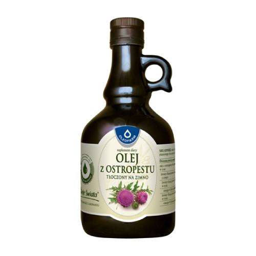 Zdjęcie produktu - Oleofarm Olej z ostropestu, 500ml