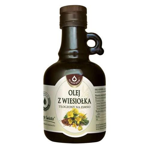Zdjęcie produktu - OLEOFARM Olej z wiesiołka, 250ml 