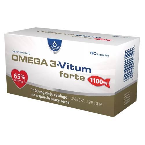Zdjęcie produktu - OLEOFARM Omega 3-Vitum Forte, 60 kapsułek
