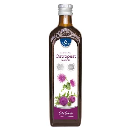 Zdjęcie produktu - Oleofarm Ostropest w płynie, 490 ml